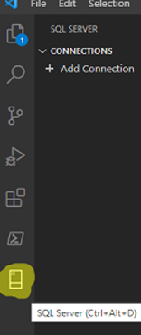 Connect to Microsoft SQL Server from VScode