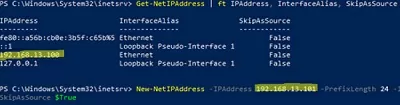 add additional ip (alias) on windows