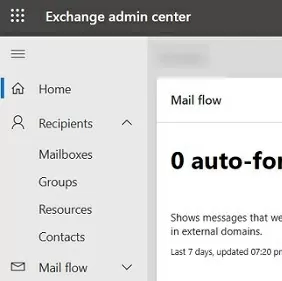 Exchange Admin Center