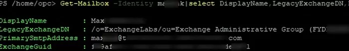 get exchange mailbox properties using powershell
