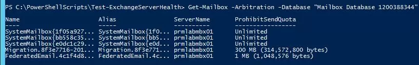 Get System Mailbox Exchange 2010 / 2013