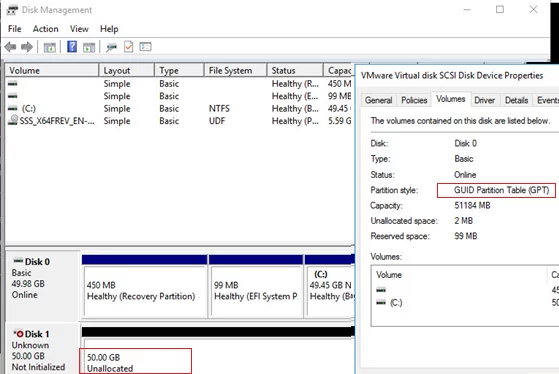 install windows on gpt disk