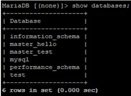 one way replication in mariadb